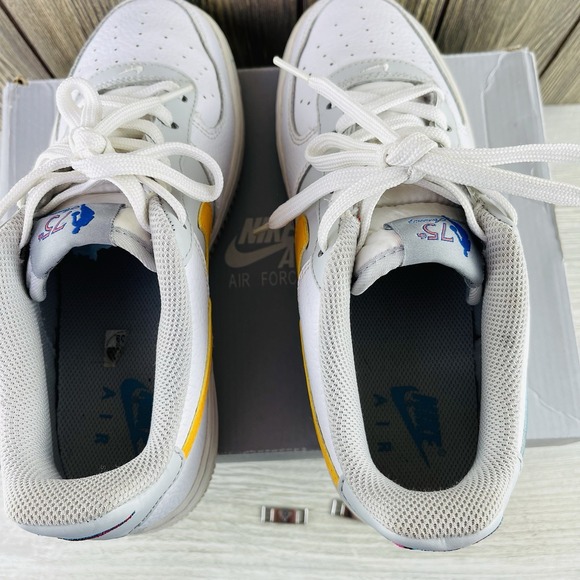 Nike NBA x Air Force 1 LV8 75th Anniversary Sneakers Shoes Size 6.5Y